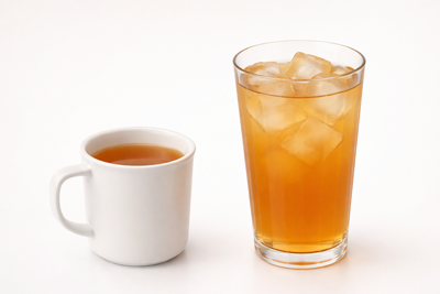 애플 유자 티(핫과 아이스)