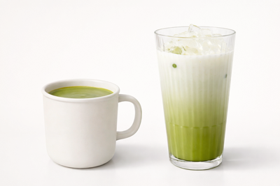 말차 라떼(핫과 아이스)